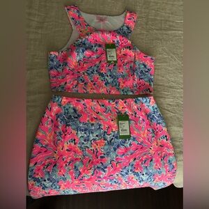 NWT Lilly Pulitzer Skirt Set